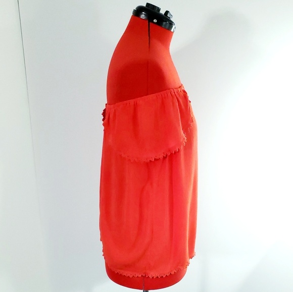 NWOT Socialite Off-the-Shoulder SplitBack Top - XL - Picture 3 of 4